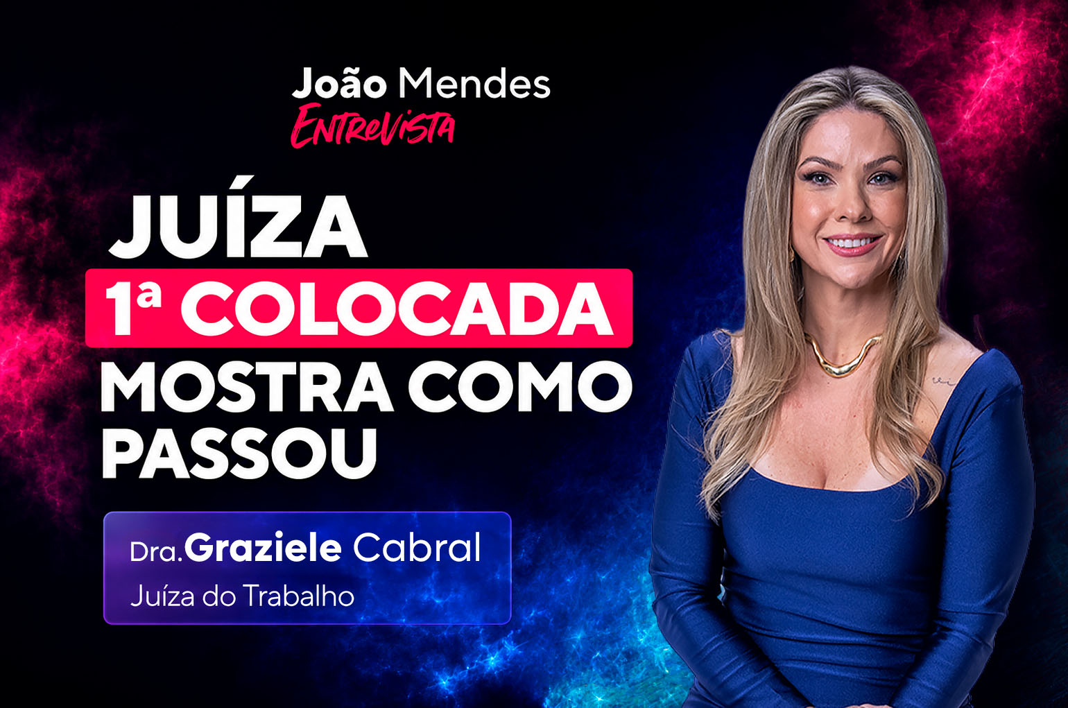 Dra Gaziele Cabral fala sobre o método de estudo que levou ao 1º lugar na magistratura