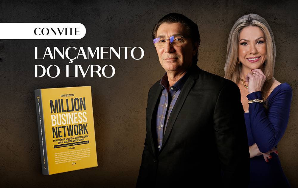 Dra. Graziele Cabral e Janguiê Diniz lançam livro sobre inteligência artificial e escalabilidade empresarial